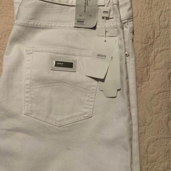 Emporio Armani mens premium white denim - Picture 1 of 4